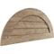 Ekena Millwork Timberthane Sandblasted Half Round Faux Wood Non-Functional Gable Vent, Primed Tan, 24"W x 12"H GVURHR24X12DSDPR - alternate 5